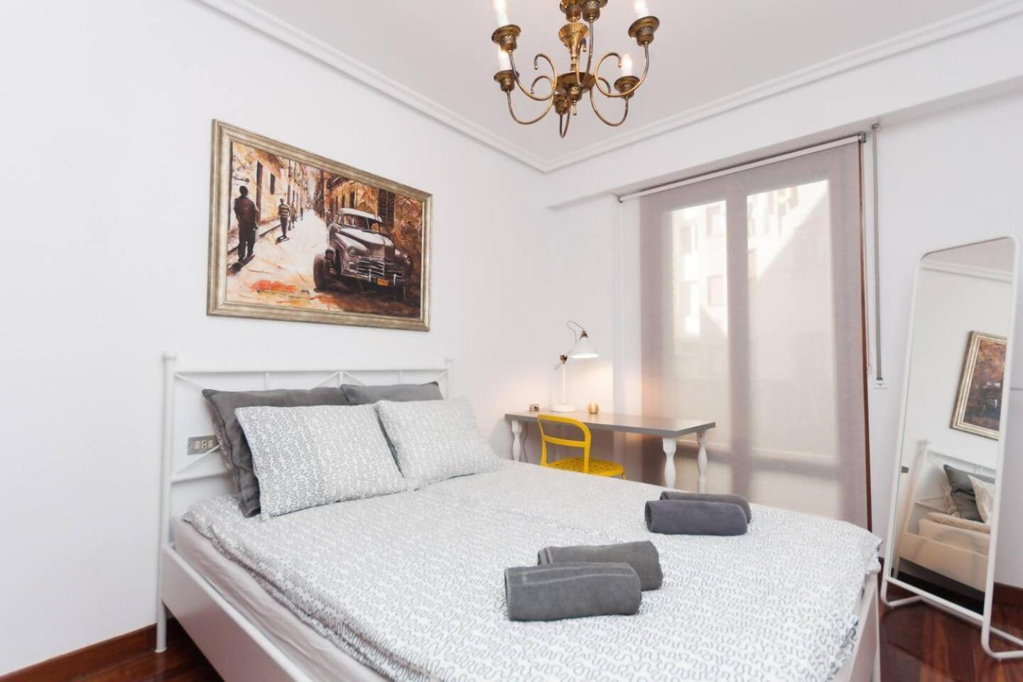 Apartamento Con Parking Privado Cerca De Zurriola 산세바스티안 외부 사진